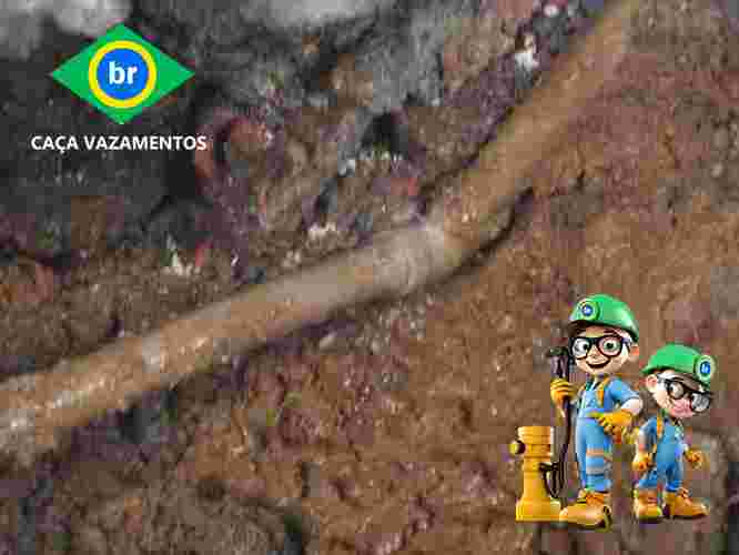 Caça vazamento de água profissional conta alta