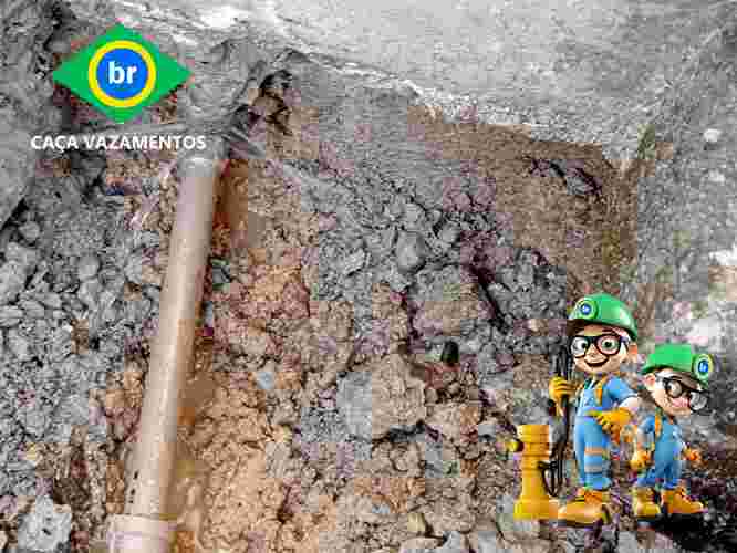Serviço profissional de manutenção de vazamento com laudo técnico CVBR